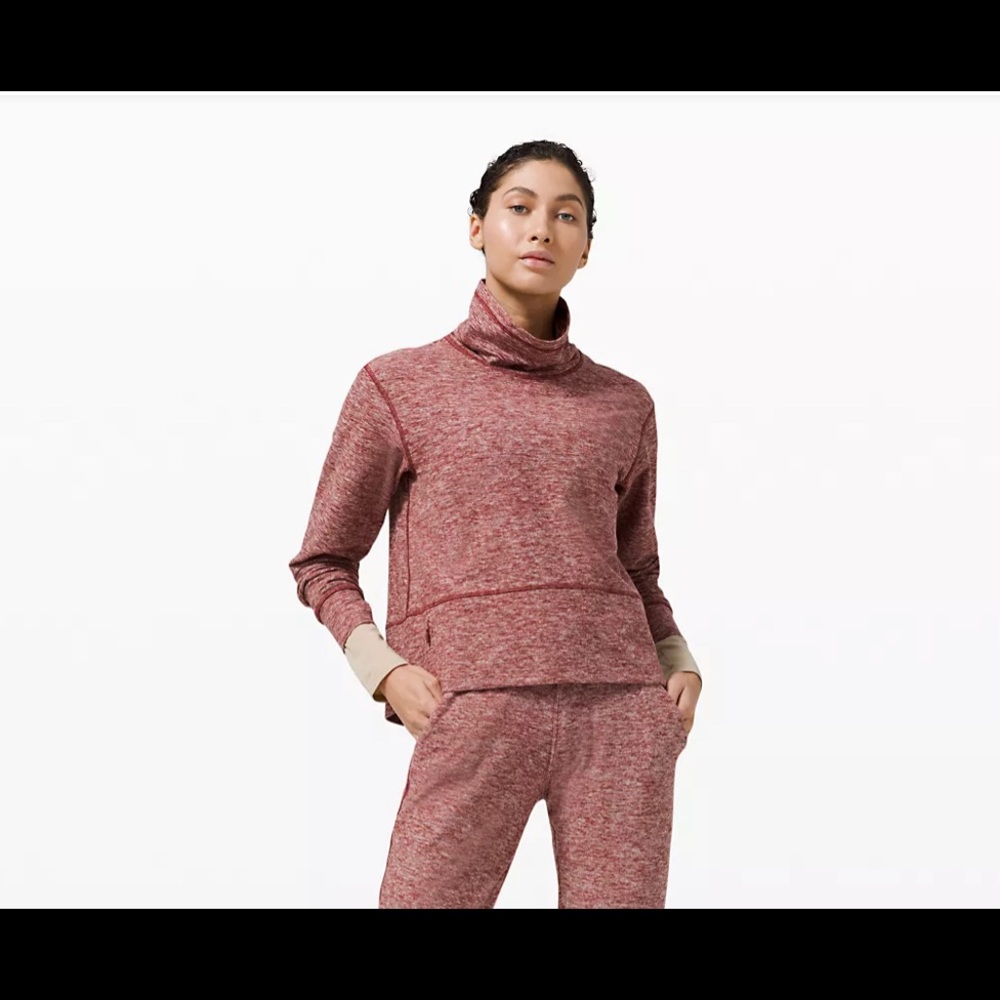 NWT Lululemon Ready to Rulu Fleece Pullover